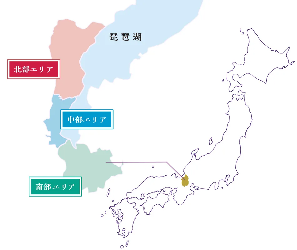 大津のマップ